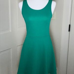 Divided by H&M Green Jersey Casual Dress.